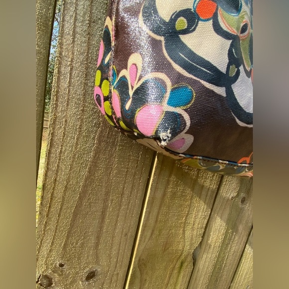 Vintage Fossil Key-per Floral Shoulder Bag​​ - Picture 2 of 7